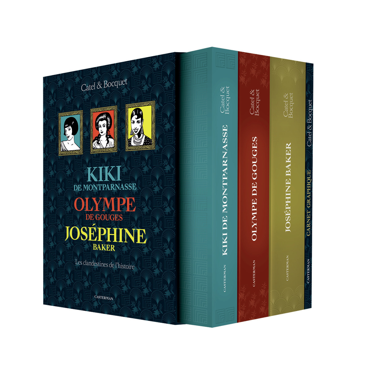 Coffret Les Clandestines de l'Histoire