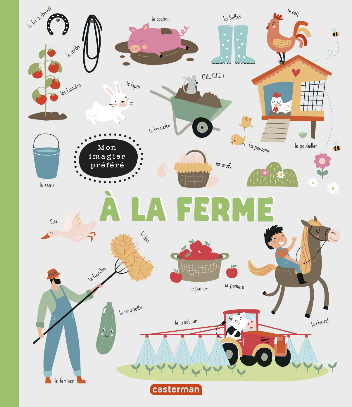 Mon imagier préféré - À la ferme