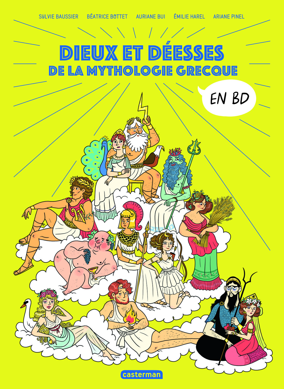 La mythologie en BD - Dieux et déesses de la mythologie grecque