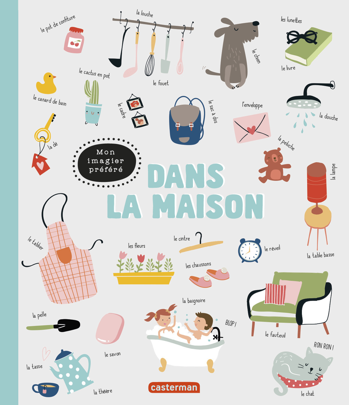 Mon imagier préféré - Dans la maison