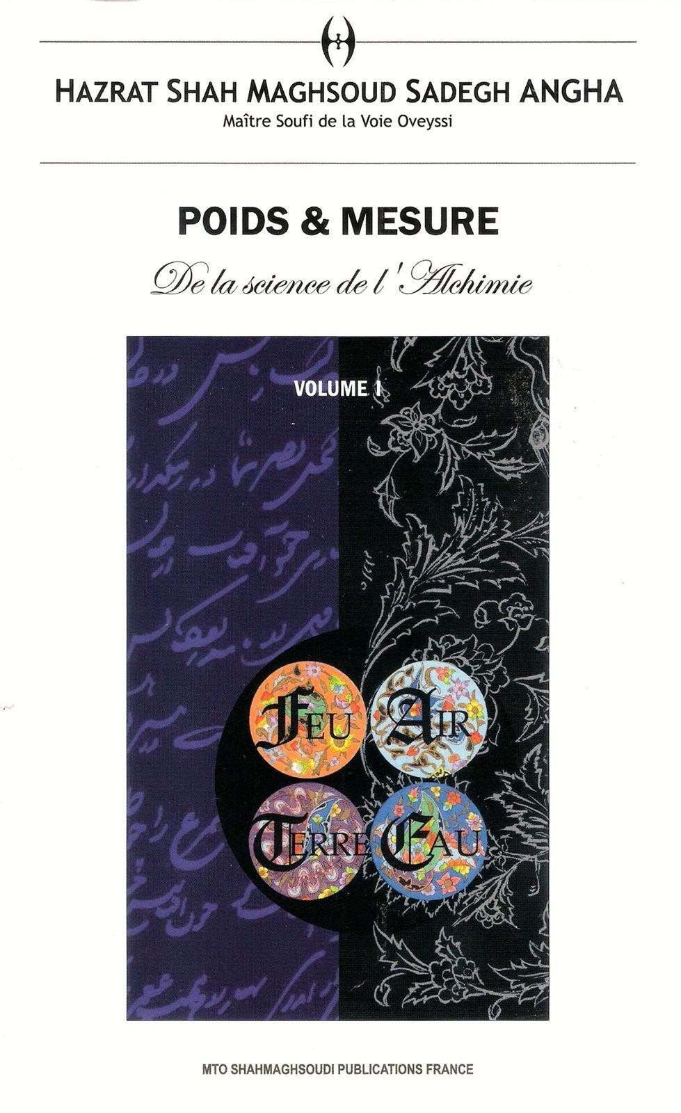 POIDS  MESURE  DE LA SCIENCE