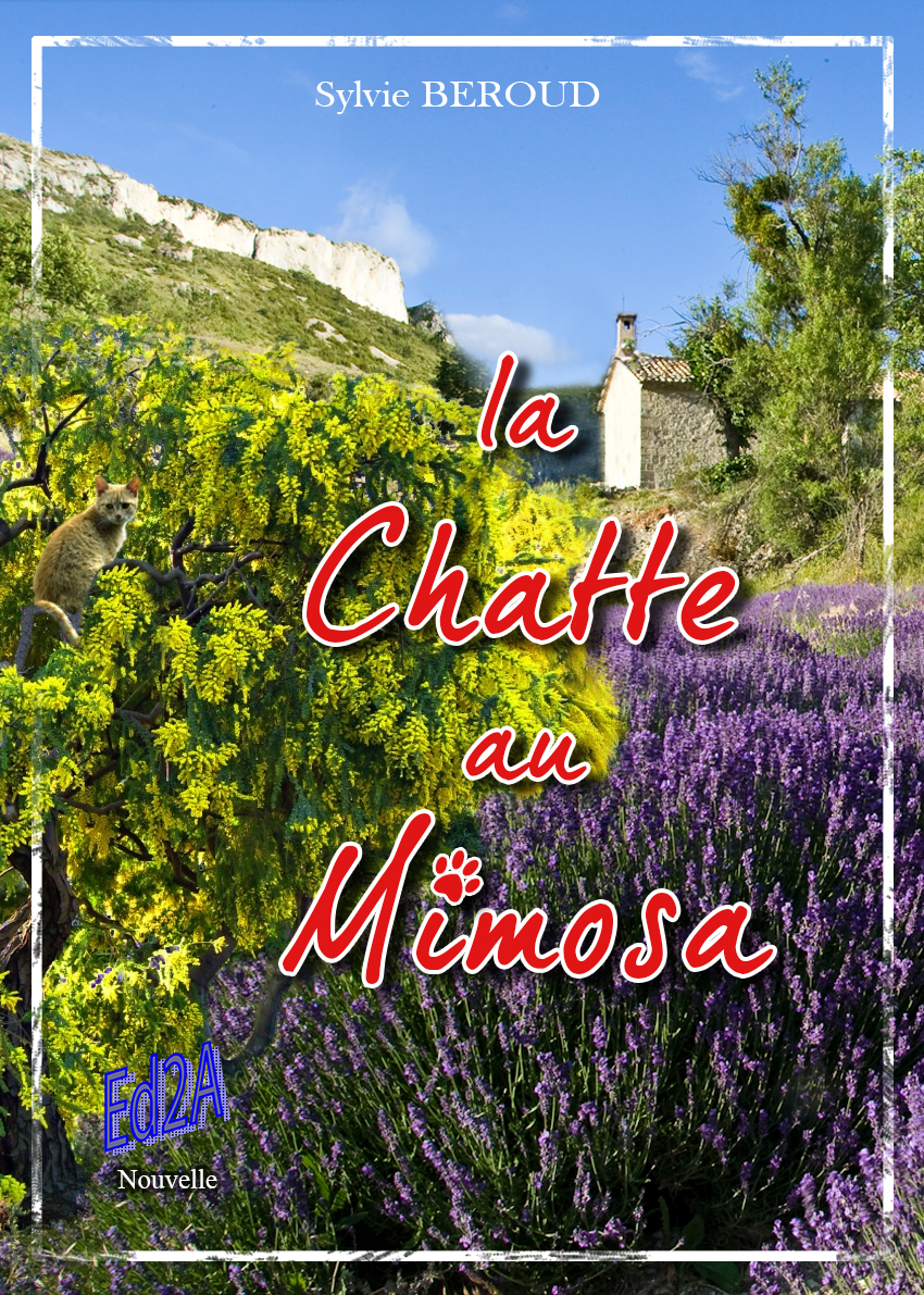 La chatte au mimosa