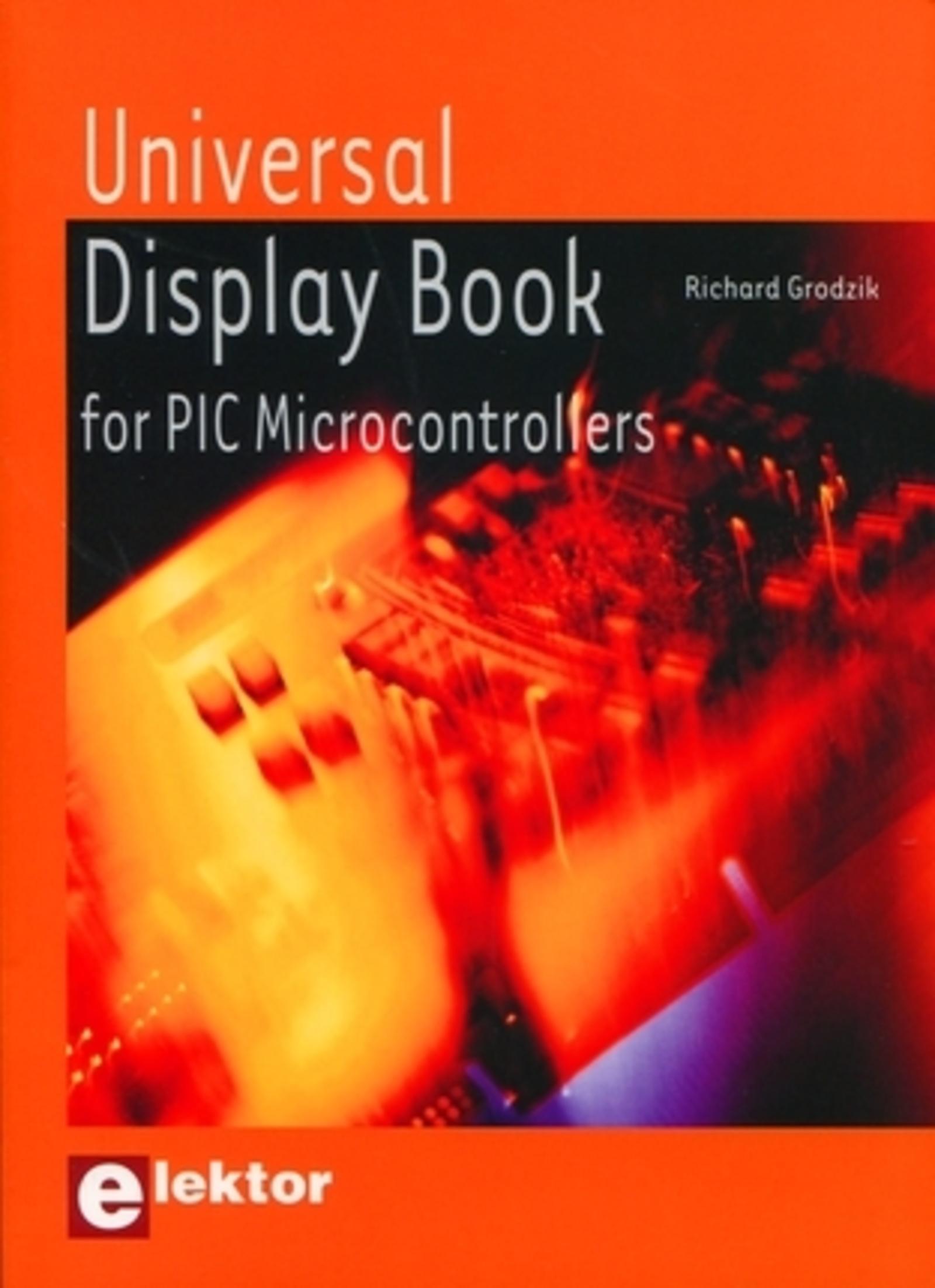 Universal Display Book for PIC Microcontrollers