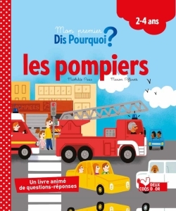 les pompiers - livre à volets