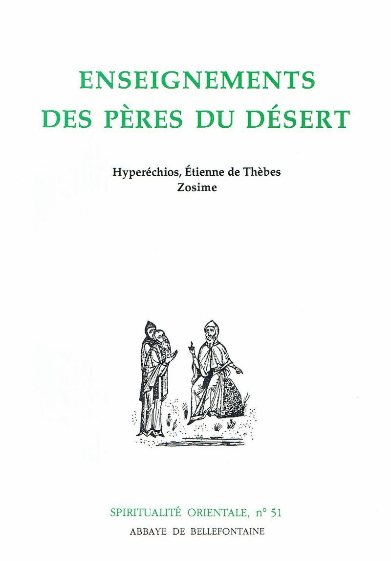 ENSEIGNEMENTS DES PERES DU DESERT