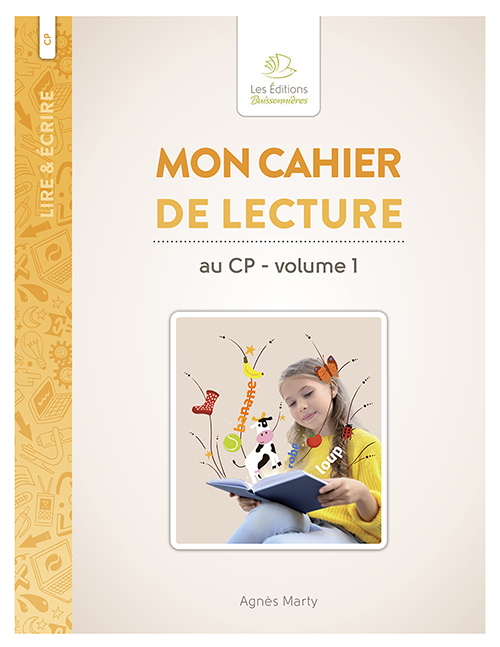Mon cahier de lecture au CP volume 1