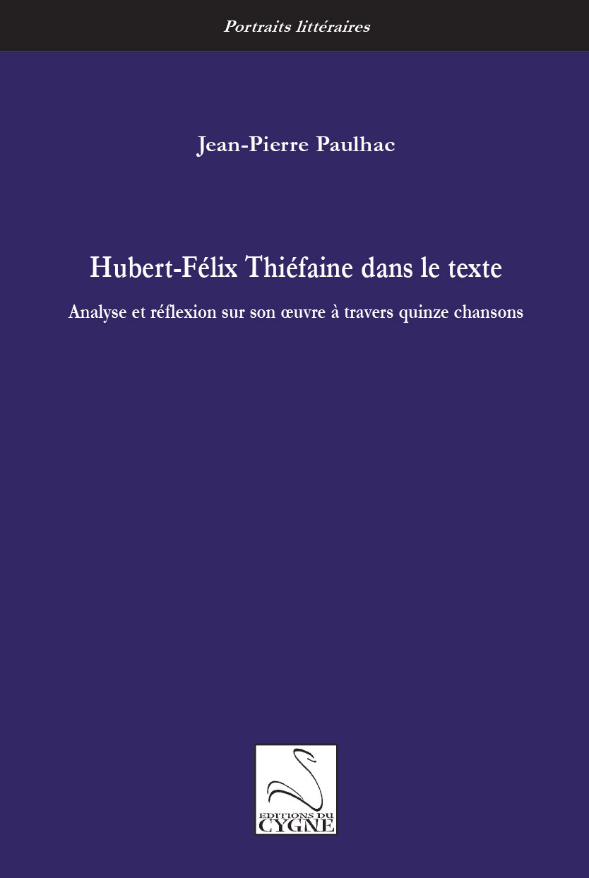 Hubert-Félix Thiéfaine dans le texte