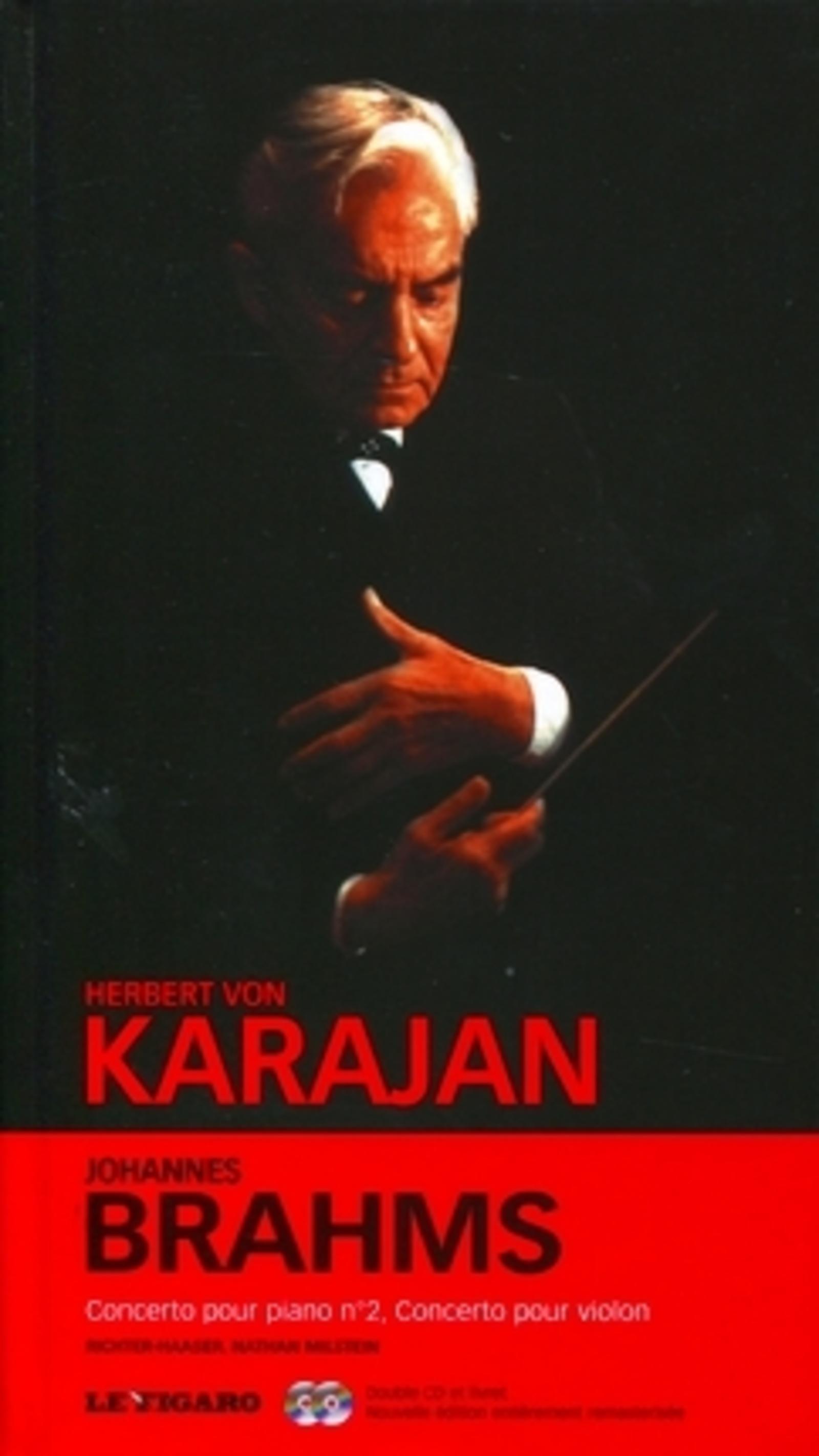 JOHANNES BRAHMS. CONCERTOSPOUR PIANO N2,CONCERTO POUR VIOLO N.RITCHER-HAASER,NAT