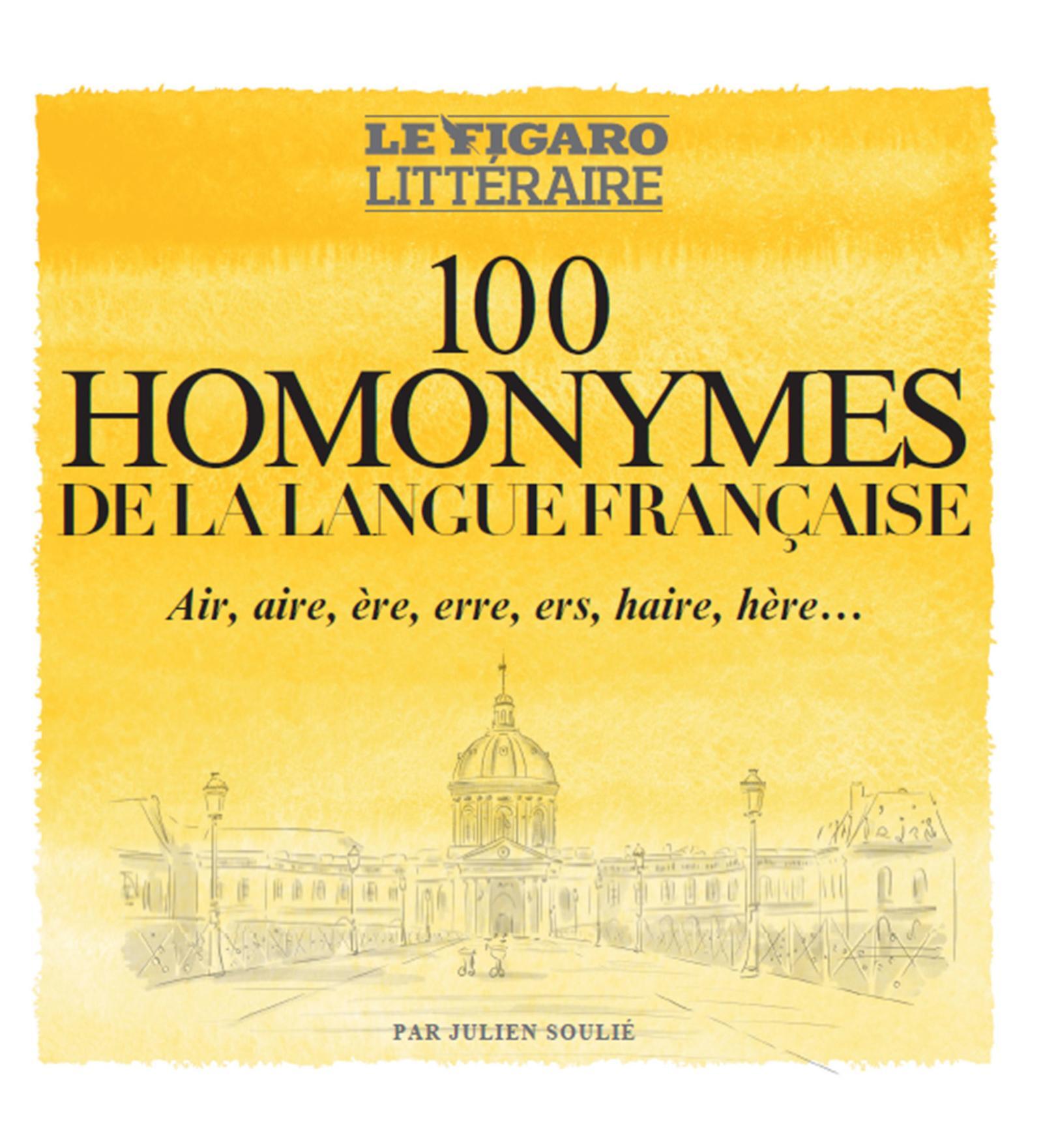 100 homonymes de la langue française