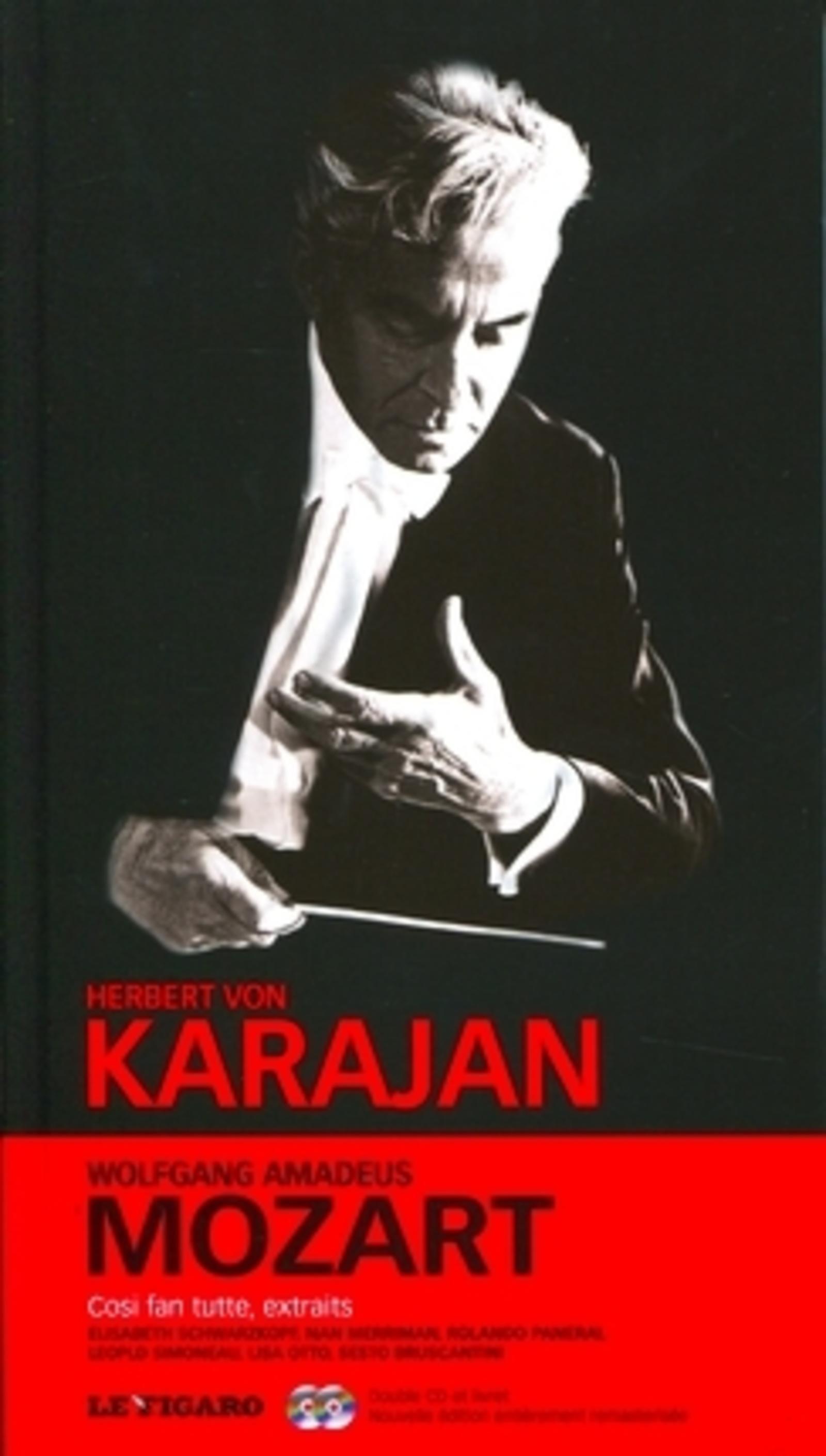 WOLFGANG AMEDEUS MOZART. COSI FAN TUTTE, EXTRAITS. VOL 30 DOUBLE CD-ROM ET LIVRE