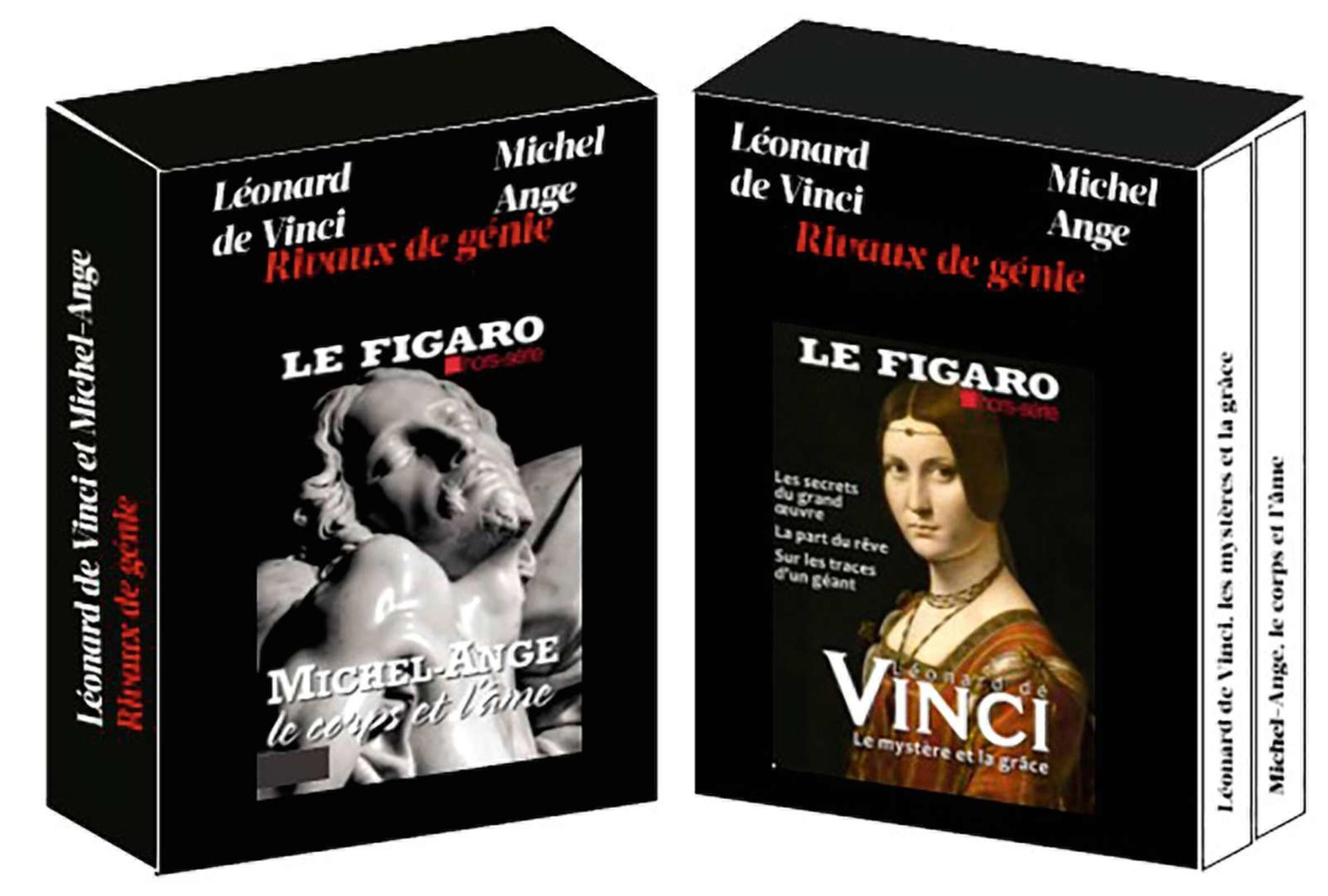 Coffret de 2 Hors série Rivaux de génie: Léonard de Vinci et Michel Ange