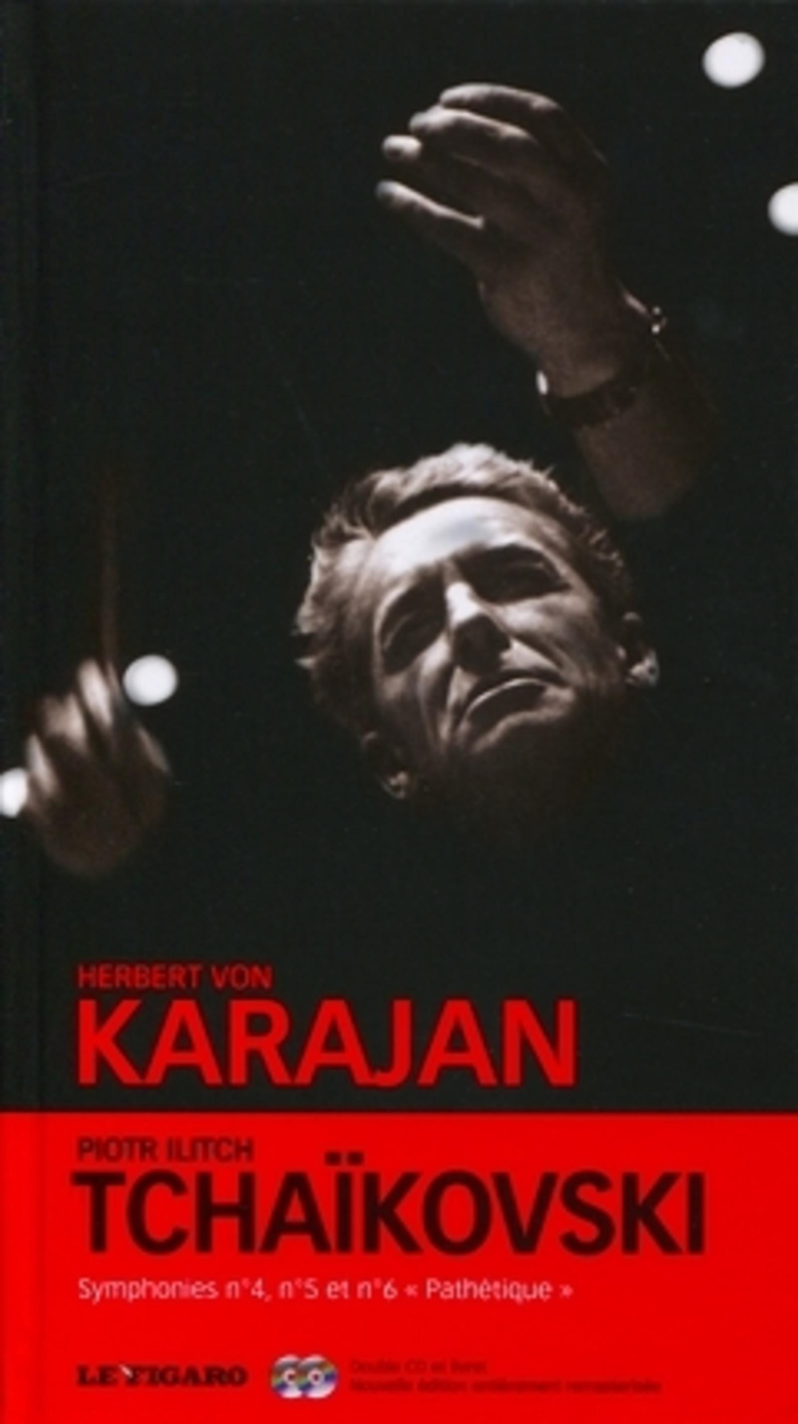 PIOTR ILITCH TCHAIKOVSKI. SYMPHONIES N 4,5 ET 6 PATHETIQUE V26. DOUBLE CD-ROM ET