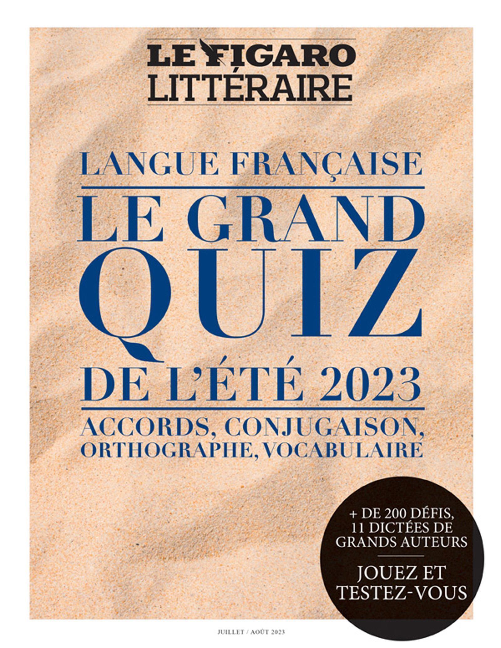 Langue Française : Le grand Quiz de l'été 2023
