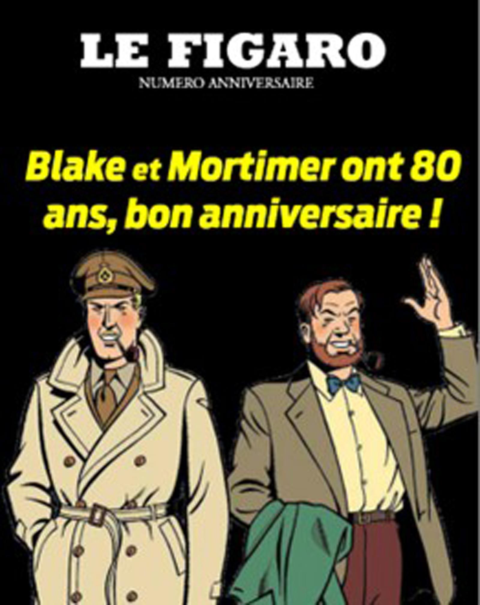 Blake et Mortimer ont 80 ans, bon anniversaire !