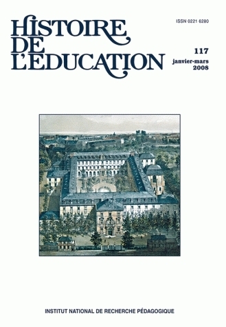 HISTOIRE DE L'EDUCATION, N  117/2008