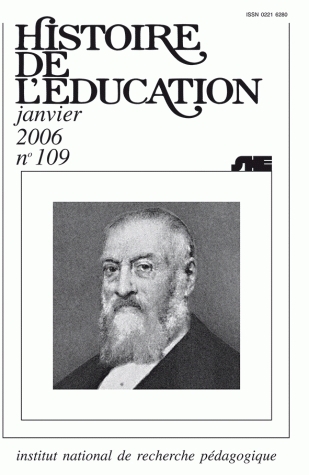 HISTOIRE DE L'EDUCATION, N  109/2006