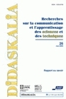 DIDASKALIA, N  026/2005. RAPPORT AU SAVOIR