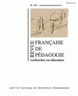 REVUE FRANCAISE DE PEDAGOGIE, N  170/2010