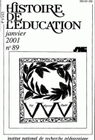 HISTOIRE DE L'EDUCATION, N  89/2001