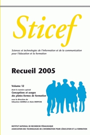 STICEF (SCIENCES ET TECHNOLOGIES DE L'INFORMATION ET DE LA COMMUNICAT ION POUR L'EDUCATION ET LA FOR