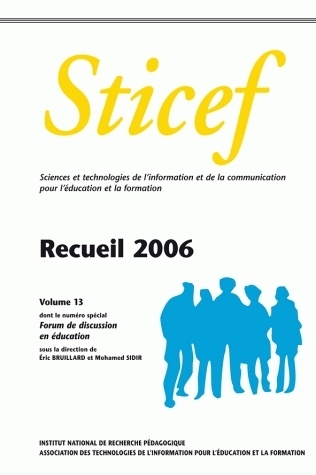 STICEF (SCIENCES ET TECHNOLOGIES DE L'INFORMATION ET DE LA COMMUNICAT ION POUR L'EDUCATION ET LA FOR