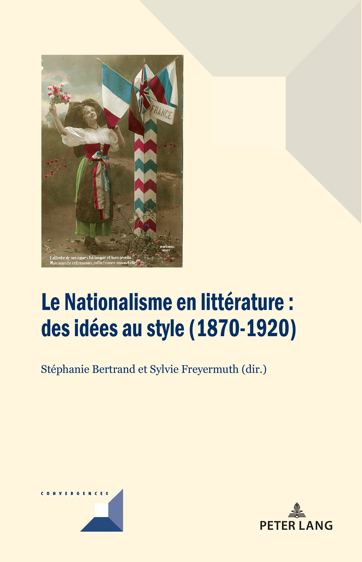 LE NATIONALISME EN LITTERATURE