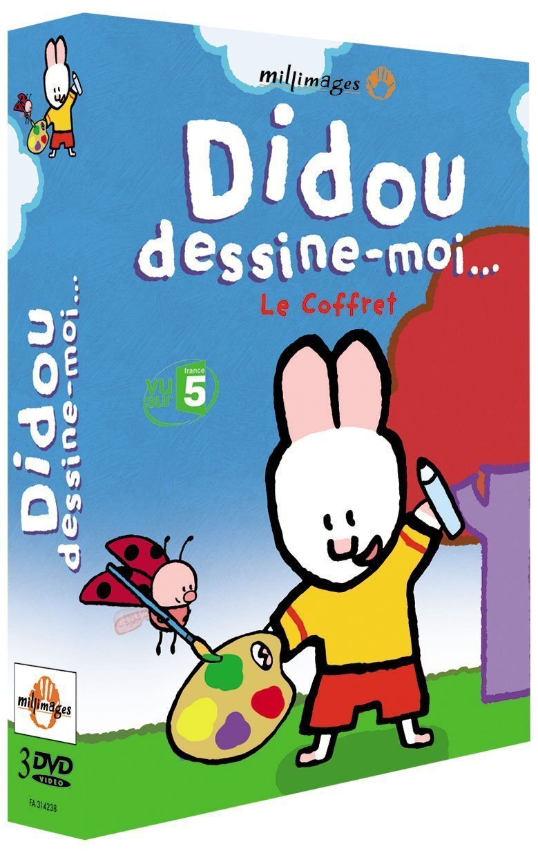 DIDOU DESSINE-MOI... - COFFRET 3 DVD : VOL. 1 + VOL. 2 + VOL. 3