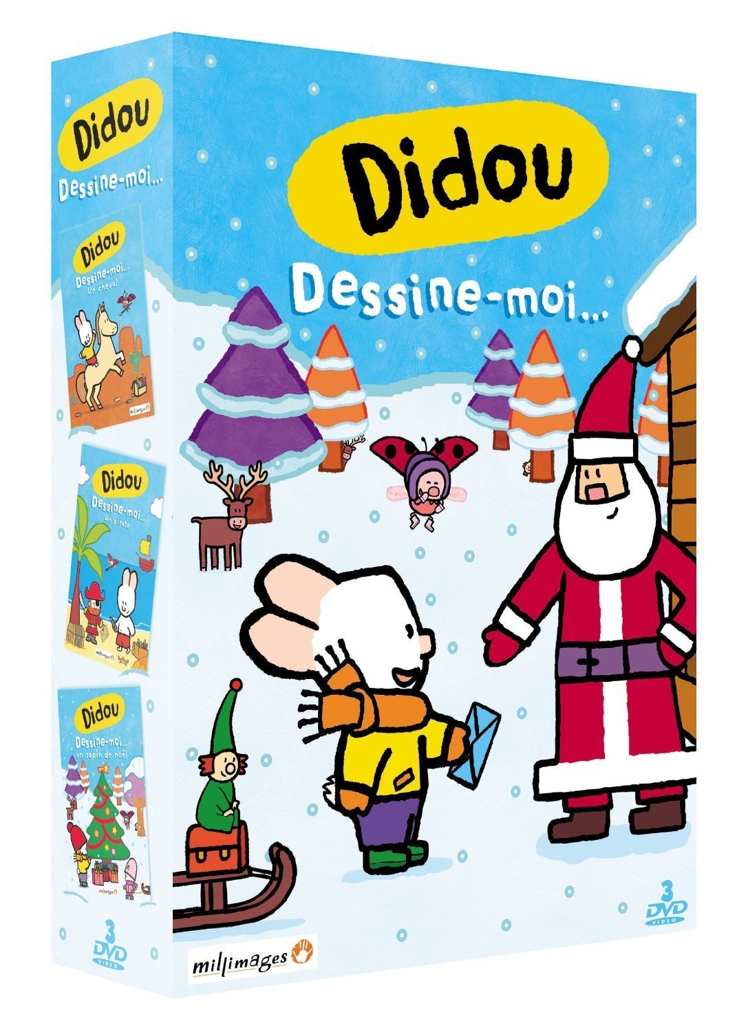 DIDOU DESSINE-MOI... - COFFRET 3 DVD : VOL. 7 + VOL. 8 + VOL. 9