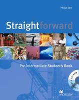 Straightforward Pre-intermediate Student Book with CD-ROM