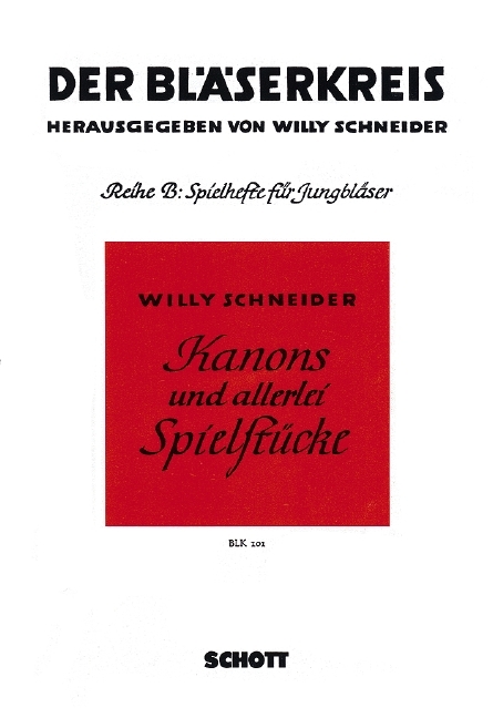 Kanons und allerlei Spielstücke