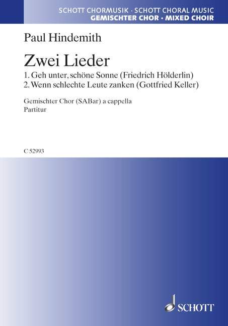 Zwei Lieder