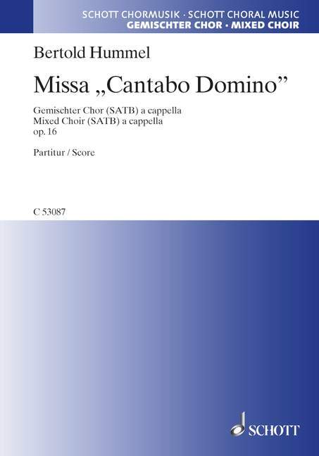 Missa "Cantabo Domino"