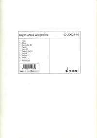 Mariä Wiegenlied (Berceuse pour l'Enfant Jésus op. 76, n° 52)