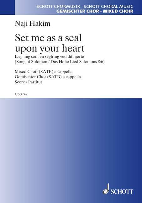 Set me as a seal upon your heart (Pose-moi comme un sceau sur ton coeur)