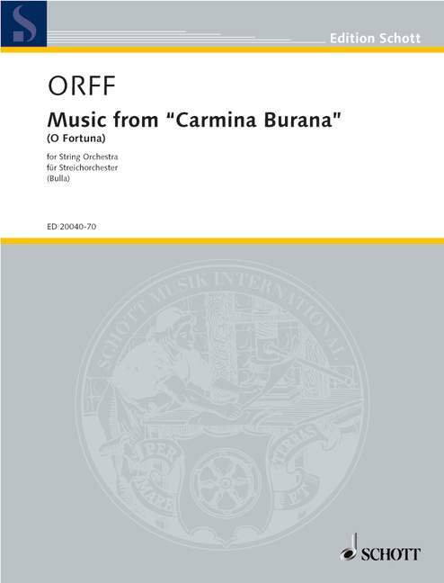 Musique de Carmina Burana (O Fortuna)