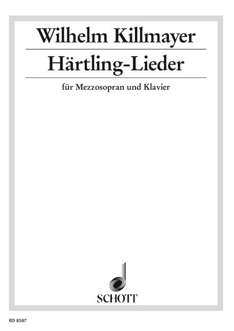 9 Songs to Poems from Peter Härtling