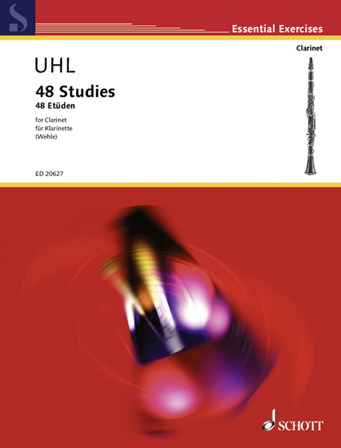 ALFRED UHL : 48 STUDIES - 48 ETUDEN - CLARINETTE