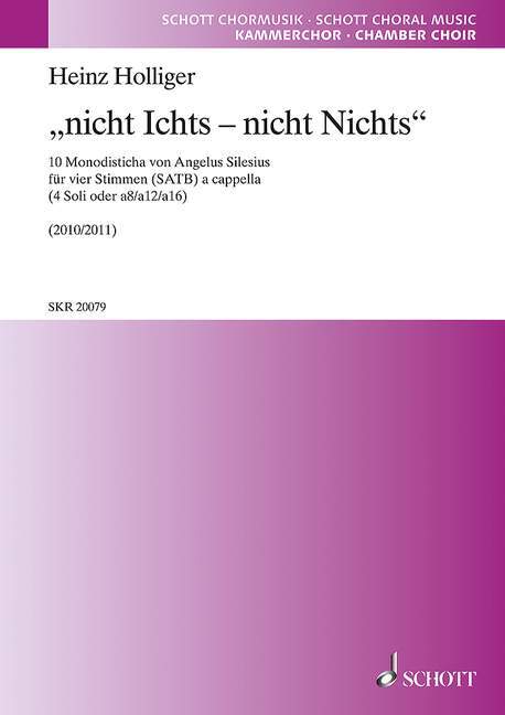 "nicht Ichts – nicht Nichts"