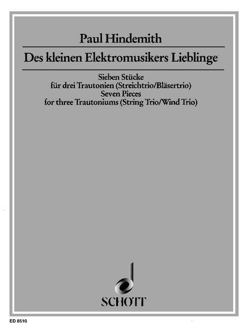 Des kleinen Elektromusikers Lieblinge