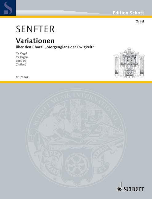 Variations sur le choral "Morgenglanz der Ewigkeit"