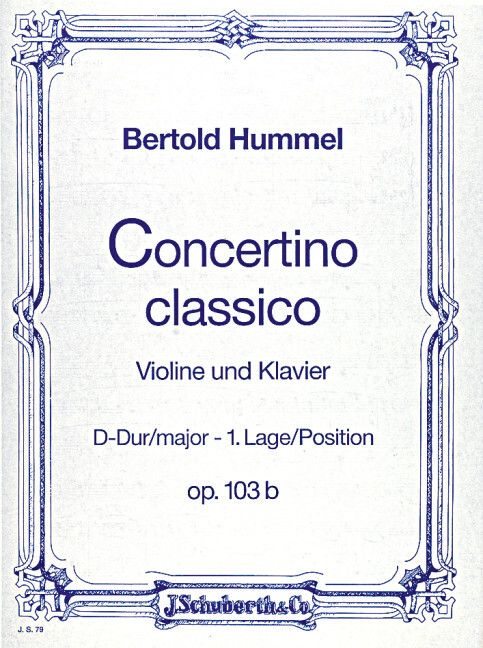Concertino classico D major