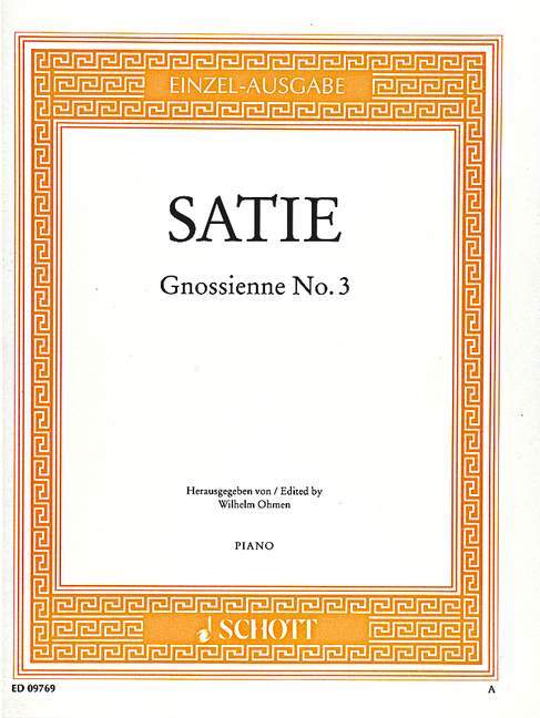 Gnossienne No. 3