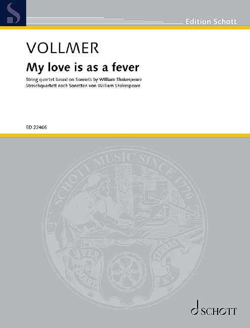 My love is as a fever