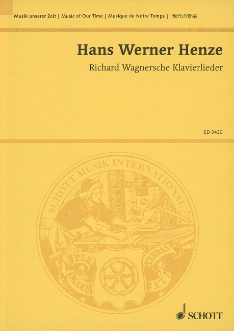 Les lieder avec piano de Richard Wagner
