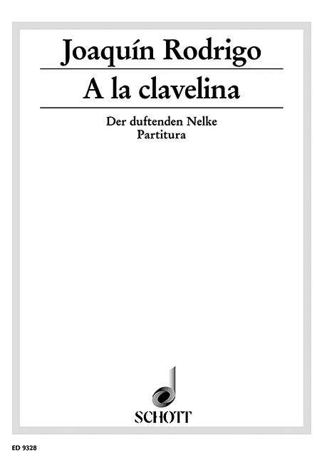A la clavelina - Der duftenden Nelke