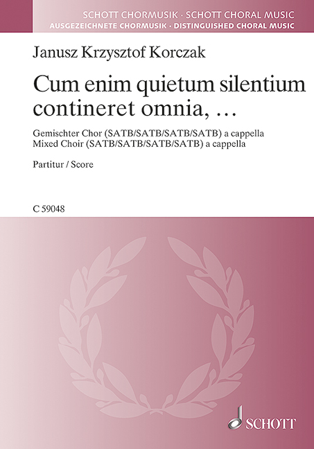 Cum enim quietum silentium contineret omnia, ...