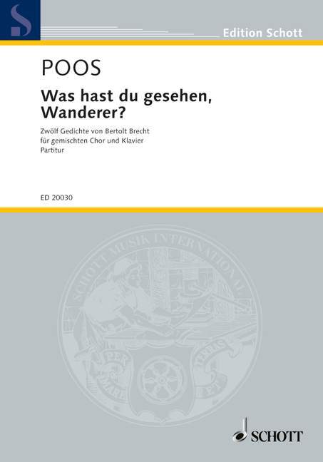 Was hast du gesehen, Wanderer?