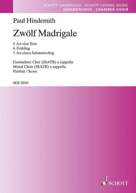 12 Madrigals