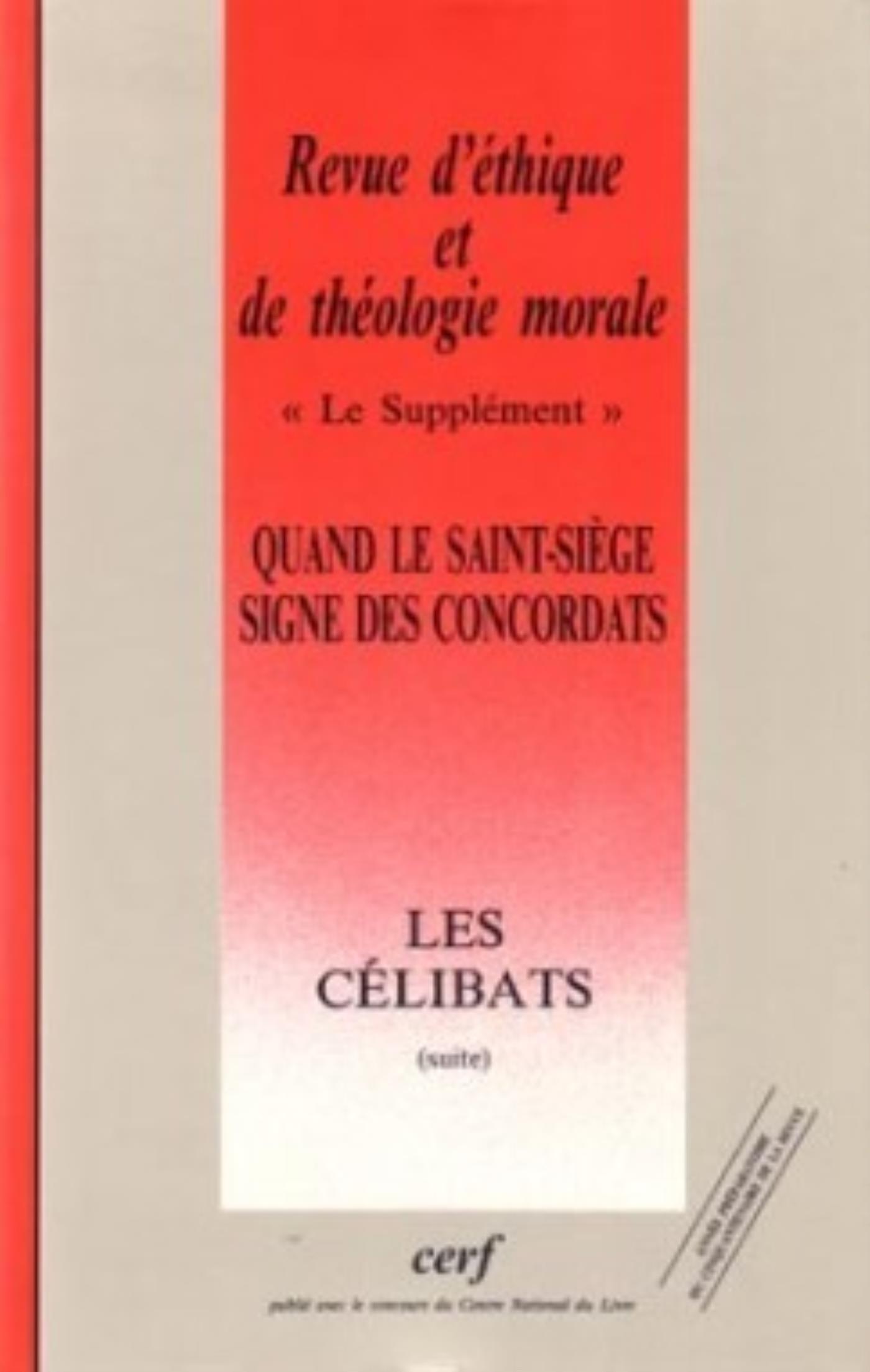 REVUE D'ÉTHIQUE ET DE THÉOLOGIE MORALE 199