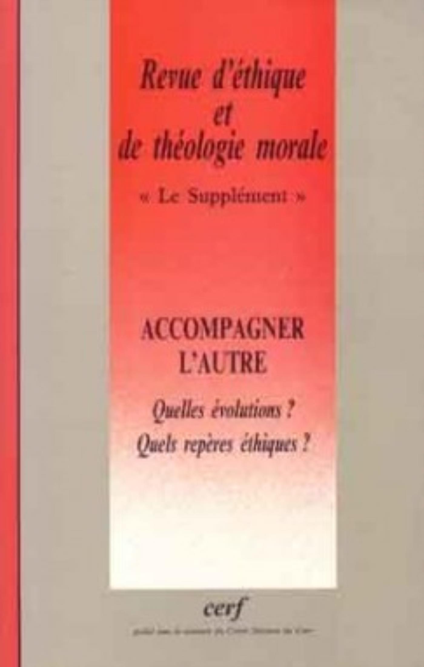 REVUE D'ÉTHIQUE ET DE THÉOLOGIE MORALE 222